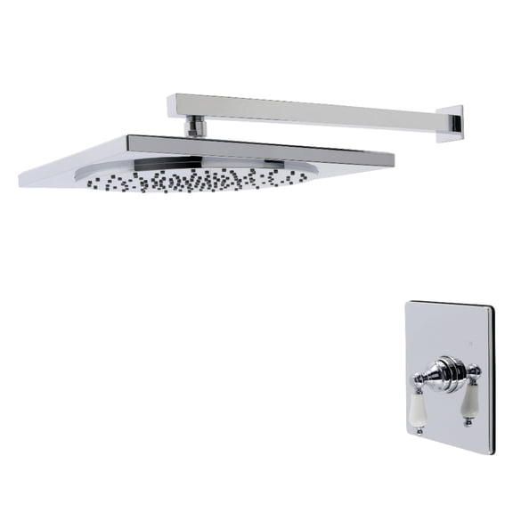 Kingston Brass KB8341PLSO Victorian Single-Handle Pressure Balanced Shower Faucet, Polished Chrome