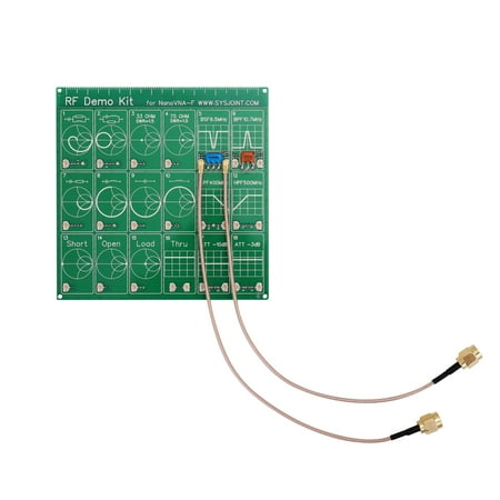 

Docooler Frequency Demo Kit Frequency Tester Board Filter Attenuator for Vector Network Analyzer