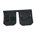 thumbnail image 4 of Bolsa de herramientas para electricista, bolsa de jardinería multiusos, de herramientas para cinturón, ligera, con múltiples bolsillos, color negro,, 4 of 8