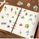 thumbnail image 4 of Paquete de 40 pegatinas decorativas de papel y puntos para hacer cuentas de manos, serie de invierno cálido, pegatinas creativas para hacer cuentas de manos, 4 of 5