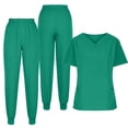 thumbnail image 4 of Haivin Scrub Suit for Women with Pockets and Short Sleeve, Professional Nursing Uniform for Medical Work and Daily Use, 4 of 5