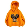 thumbnail image 4 of WAYUTE Girls Sweatshirt Kids Child Long Sleeve Cartoon Graphic Hoodies Lightweight Fashion Versatile Fall Outfits Casual Outdoor,Purple,Size 5-6 Y, 4 of 4