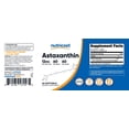 thumbnail image 6 of Nutricost Astaxanthin 12mg, Non-GMO and Gluten Free, 60 Softgels, Health Supplement, 6 of 6