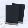 thumbnail image 1 of WASHWEPE 6pcs Double-Sided Chalkboard Set Wood for Birthday Celebrations, 1 of 5
