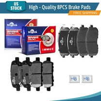 YXPCARS Front Rear Ceramic Brake Pads (D815A D905), Brake Pads Set for Nissan Juke 11-17 Altima 02-13 INFINITI G35