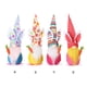 thumbnail image 5 of Bewildely Conejito de Pascua zanahoria Gnomo muñeca sin rostro decoración flor estampado conejo niños arreglo suministros fiesta enano Decoración Kits de decoración para fiestas Raya Bewildely HA070626-03, 5 of 6