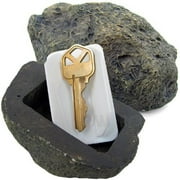 RamPro Fake Rock for Hide Spare Key , Type Molded Poly-Resin Key Box