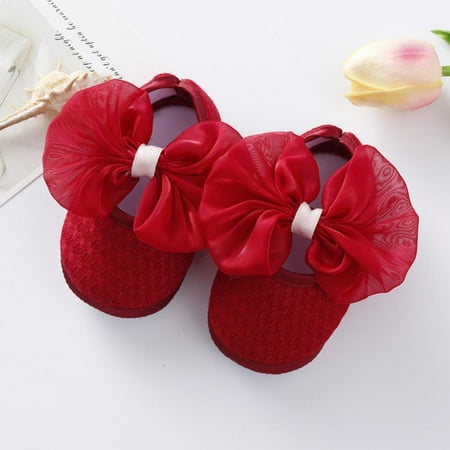 

Buckle Design Bow Design Princess Shoes Fashion Design 0-12M Lovely