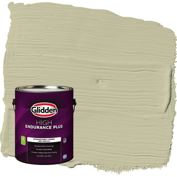 Glidden HEP Northern Landscape / Green Eggshell Interior Paint with Primer, 1 Gallon
