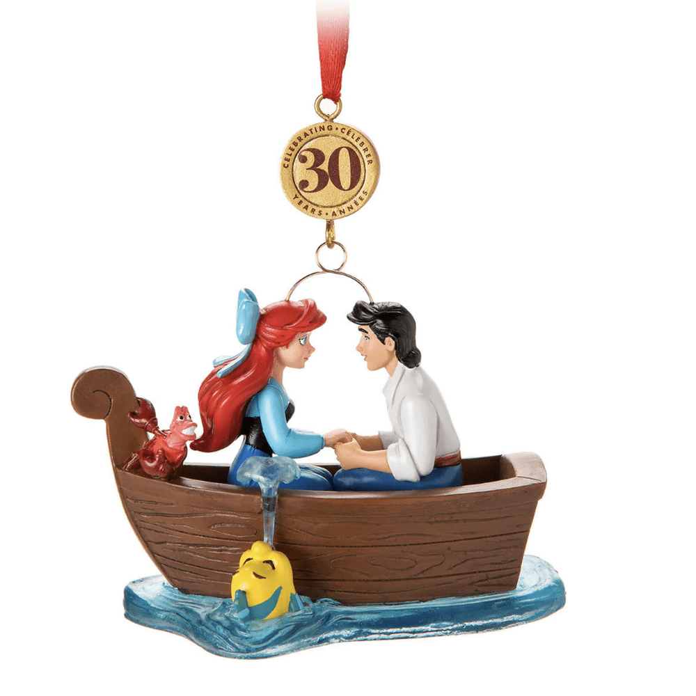 Disney 2019 The Little Mermaid Legacy Sketchbook Christmas Ornament New
