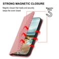 thumbnail image 3 of compatible iPhone 13 Mini Case, Leather Wallet Flip Case With Strap Cheap and fine, 3 of 5