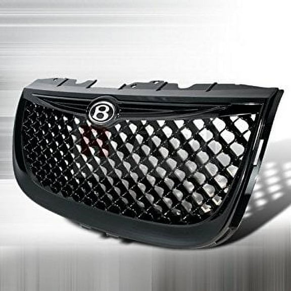 Spec-D Tuning Chrysler 300M 1999 2000 2001 2002 2003 2004 Mesh Grille Bentley Style - Black