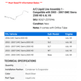 thumbnail image 2 of A/C Liquid Line Assembly 1 - Compatible with 2003 - 2007 Chevrolet Silverado 2500 HD 6.6L V8 - Autopart Premium, 2 of 2