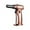 Rose Gold, variant on shyuyusa Windproof Straight Torch Blue Flame Lighter Butane Torch Turbine Torcher Inflatable Gas Windproof Lighter Refillable Butane Lighter For Outdoor BBQ Baking