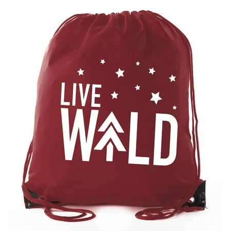 Mato & Hash Camp Drawstring Backpack for All Types of Camps and Birthday Parties