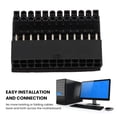 thumbnail image 3 of 24Pin Female To 24Pin Male Adapter, ATX 24 Pin Right Angle Adapter Cable Management  for Desktop PC Power Supply, 3 of 7
