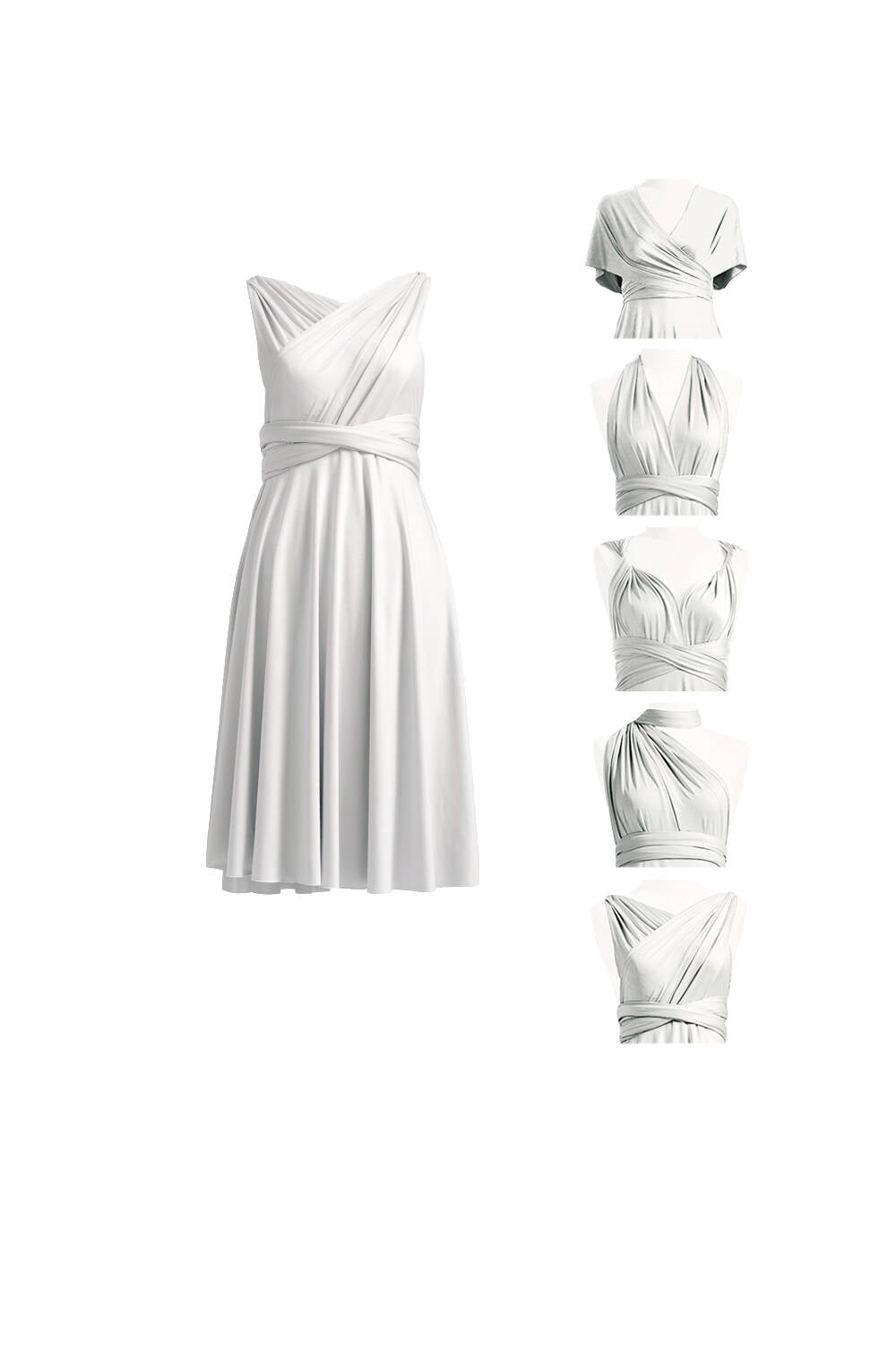 Infinity dress knee length cheap