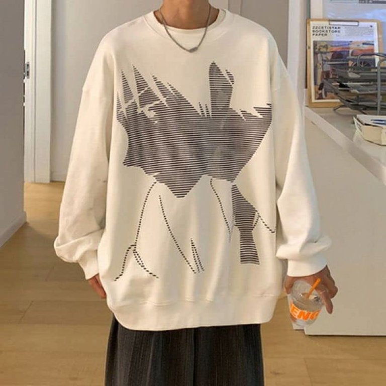 DanceeMangoo Women Men Y2K Anime Sweatshirt, Japanese Aesthetic Harajuku  Dark Academia Gothic Clothes Korean Cute Sweatshirts Winter - Walmart.com
