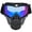 Multicolor, variant on Skull Powersport Goggles with Detachable Face Mask Protective Tactical Glasses for Motorcycle Off-Road Racing, 7.28x7.87x3.15 inches / 18.5x20x8 cm (Colorful Lens)