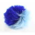 thumbnail image 2 of I.N.C Womens Faux Faux Fur Key Chain, Blue, One Size, 2 of 2