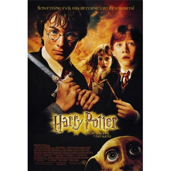 Pop Culture Graphics MOVCF6407 Harry Potter & The Chamber of Secrets Movie Poster Print, 27 x 40