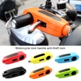thumbnail image 2 of sweethay Bloqueo del manillar Freno de la motocicleta Empuñadura de scooter Acelerador de seguridad Universal Accesorio antirrobo Palanca de scooter Accesorios para motos Azul sweethay VI018689-03B, 2 of 6