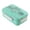 Green, variant on Barley Straw Lunch Box Kit, Leakproof Bento Meal Container Set, Stainless Steel Cutlery Included Box, Microwave Safe Food Storage System, Portable School Office Lunch Solution