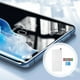 thumbnail image 4 of Protector de pantalla de vidrio templado ultra delgado de 2 piezas compatibles para Samsung Galaxy S24 Fe Película de vidrio transparente contra el resplandor y comprobante, 4 of 5