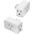 thumbnail image 1 of Bates- Multi Plug Outlet Extender, 2 Pack, White, 3 Way Plug Adapter, Multi Plug Wall Outlet Splitter, Multiplug Wall Outlet, Multi Wall Plug Outlet, Wall Multi Plug Outlet, Multi Plug Adapter, 1 of 6