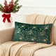 thumbnail image 1 of Gold Foil Christmas Pillow Cover Decorative Elk Bell Print Cushion Case for Holiday Home Decor Sofa Bedroom Living Room Festive Throw Pillowcase, 1 of 6