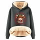 thumbnail image 1 of WILLBEST Sudadera de Mujer con Capucha y Estampado de Vaca Navideña Mediana, 1 of 4