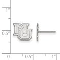 thumbnail image 2 of Sterling Silver LogoArt Marquette University XS Post Earrings, 2 of 4
