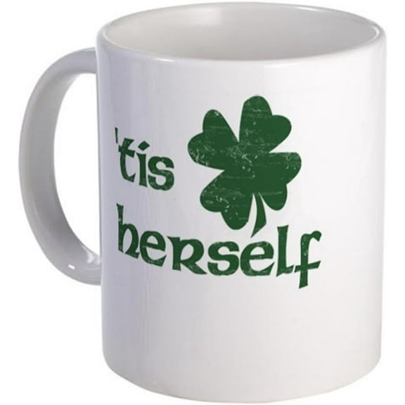 11 ounce Mug - 'tis herself Mug - S White "