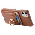 thumbnail image 3 of Case for FOXDOCK iPhone 12 Mini , Leather, Bear Ring, Card Holder, 3 of 4