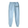 thumbnail image 5 of dGslk Red Hooded Sweatshirt and Sweatpants Set, STRONGER THAN THE STORM Motivational Print, Unisex Casual Tracksuit, Soft Fleece, Comfortable Loungewear for Men and Women Sky Blue 2XL, 5 of 5