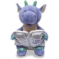 thumbnail image 2 of Cuddle Barn | Dalton el dragón narrador 12" peluche animado de peluche | La boca se mueve, Cuddle Barn Cuddle Barn, 2 of 2