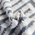 thumbnail image 5 of Sabrina Soto Casa Collection Area Rug - Toluca (4' 5" x 6' Rectangle Navy Blue/Ivory), 5 of 8