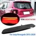 thumbnail image 2 of 1pc Car Rear Additional Brake Light Tail Lamp For Jeep Renegade 2015-2020, 2 of 6