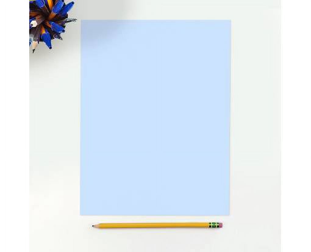 LUXPaper 8.5 x 11 Cardstock, 100lb. Baby Blue, 250/Pack
