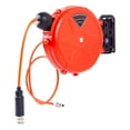 thumbnail image 2 of Enrollador de manguera de aire retráctil automático, rebobinado automático, acoplamiento rápido, compacto, retracción lenta, cerrado, para lavado de c, 2 of 9