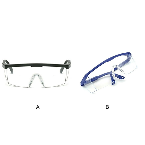 Protective Safety Glasses Clear Anti-saliva Eye Protection Googles for Lab Chemical and Workplace Safety Goggles