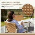 thumbnail image 5 of Grand Patio Bromma 4-Piece Steel Outdoor Conversation Sets with Beige Cushions, 5 of 8