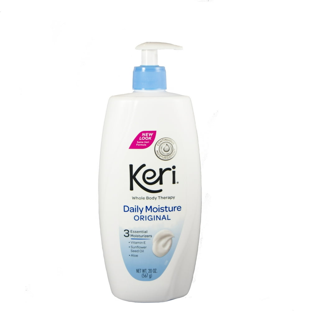 Keri Daily Dry Skin Therapy Moisture Original Body Lotion, 20 Oz