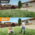 thumbnail image 4 of Weed Puller Tool,Detachable Weed Puller Stand Up Weeding Tools Heavy-Duty Stainless Steel 3-Claw with 39.3" Long Handle,Garden Tools for Lawn and Yard Without Bending or Kneeling, 4 of 7