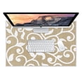 thumbnail image 2 of Sussexhome Large Mouse Pad for Desk - Cotton Mousepad for Desktop, Table, Office Desk Pad - Thin, Light, Portable Laptop Mat for Computer Mice - Machine Washable, Non-Slip, Foldable - 20" x 31.5", 2 of 8