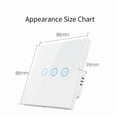 thumbnail image 4 of 4 Pcs Interrupteur de Volet Roulant Intelligent WiFi, Interrupteur de Volet Roulant Intelligent Connecté à Alexa et Google Home, 4 of 5