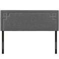 thumbnail image 2 of Modway Josie Queen Upholstered Fabric Headboard in Gray, 2 of 4