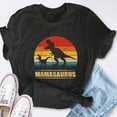 thumbnail image 4 of EcoLoom Mamasaurus Rex Dinosaur Mother's Day Mum Short Sleeve Unisex T Shirt, 4 of 6