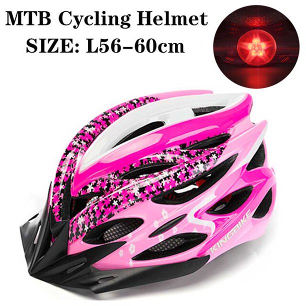 BATFOX-casco de ciclismo ultraligero con luces traseras para hombre y mujer, casco de seguridad profesional para ciclismo de montaña y carretera Fivean Cascos de ciclismo