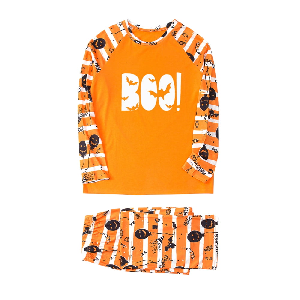 Family Matching Halloween Pajamas Glow Pajamas Holiday Loungewear PJs